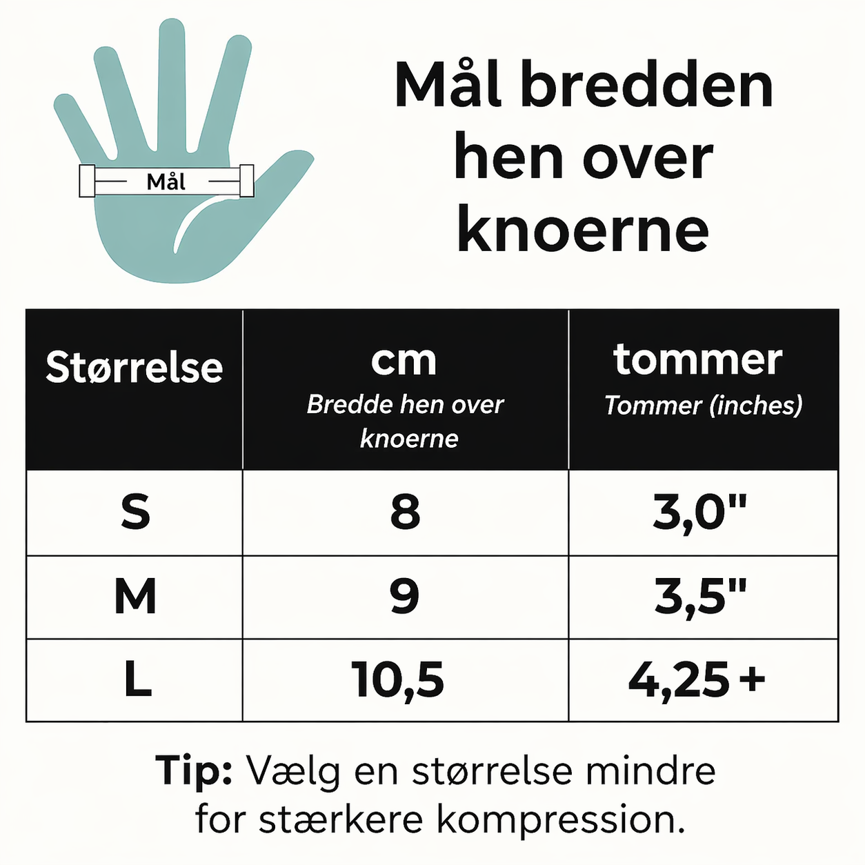 LedStøtte – Kompressionshandsker til lindring af ledsmerter