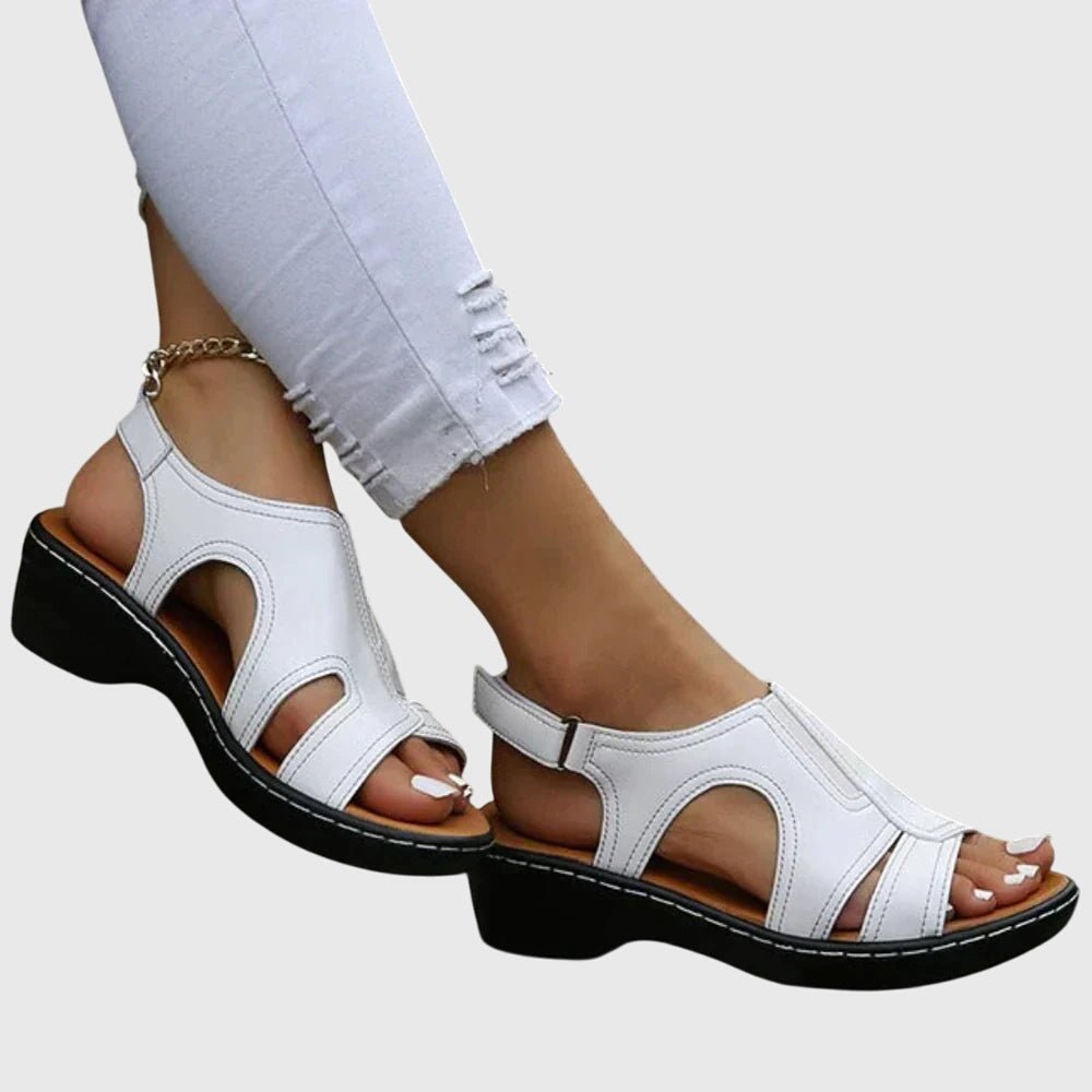 Ida – Sandaler med blondemønster og sommerlig stil