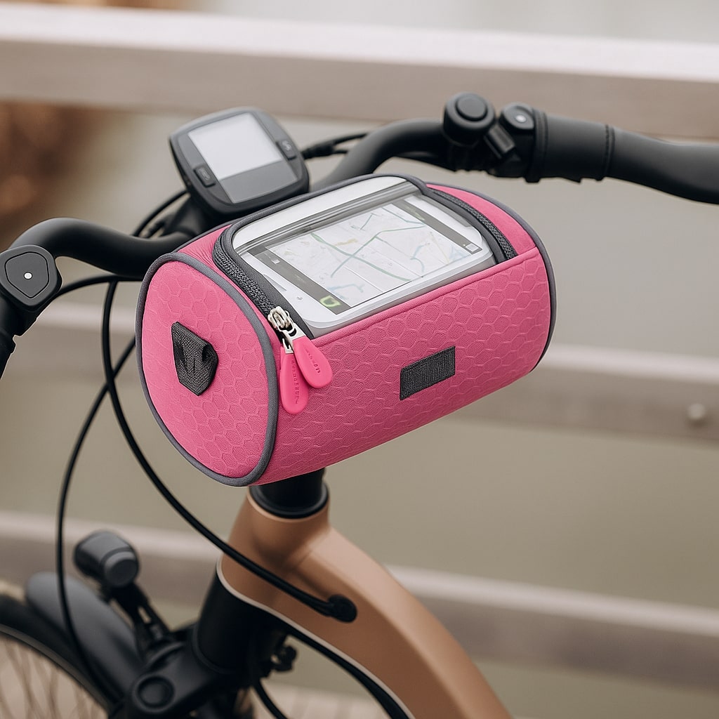 Styrtaske Med Touchscreen-Vindue Til Cykel