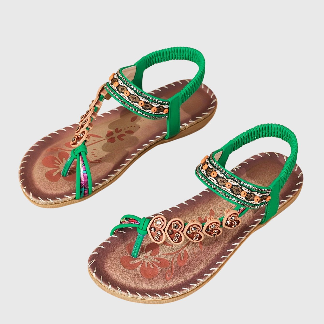 Gertrud – Sandaler med elegant hæl og god balance
