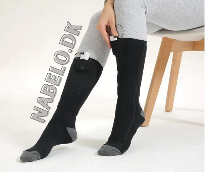 Elektriske varmesokker med justerbar temperatur – unisex