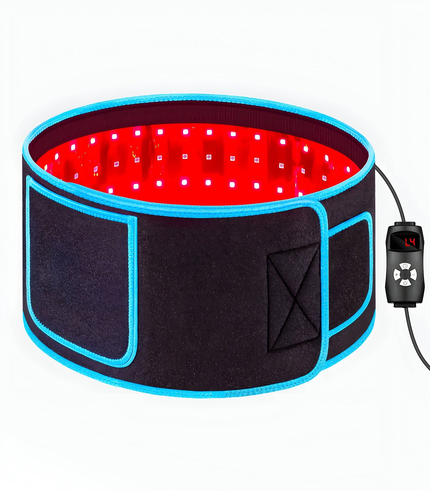 Rødlysterapi Bælte med 660nm og 850nm LED – Fleksibel Lysterapi Wrap til Krop og Afslapning