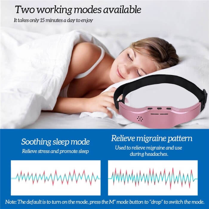 Trådløs Elektrisk Hovedmassager med USB – Afslappende Massageapparat til Hoved og Nakkemassage
