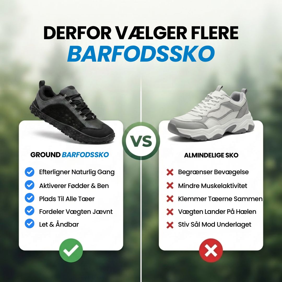 Ground – Barfodssko med jordnær fornemmelse