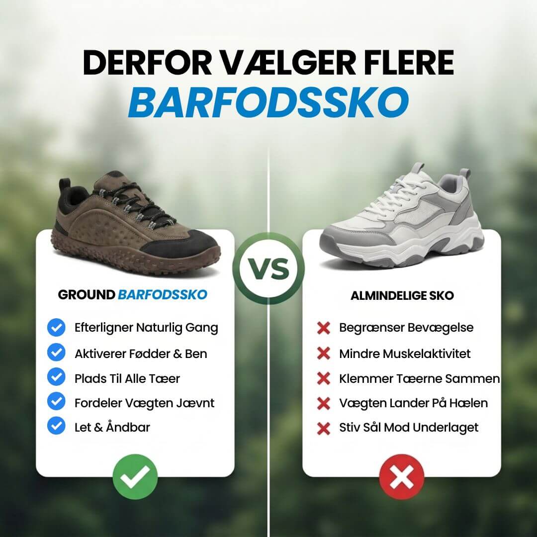 Ground – Barfodssko med jordnær fornemmelse