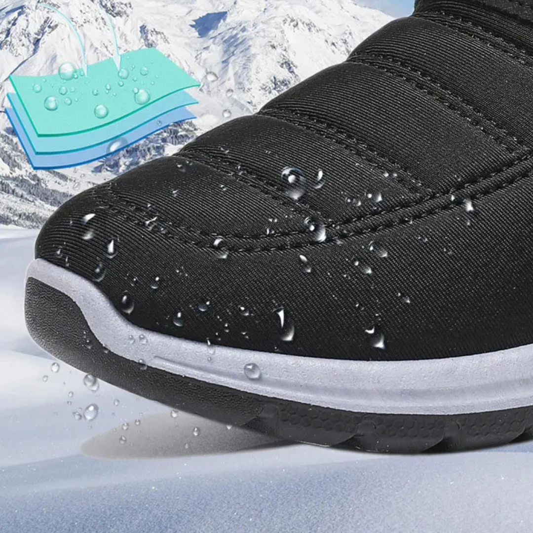 Fleece-forede vinterstøvler til mænd og kvinder – let slip-on