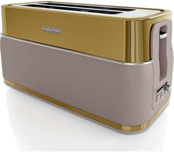 Morphy Richards Gold Signature Opulent vandkande og brødrister til 4 skiver – sæt