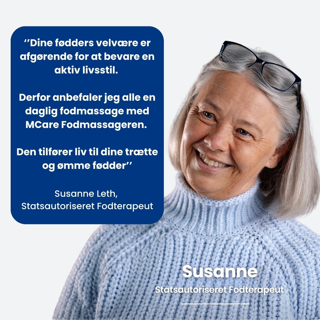 MCare Fodmassager – Professionel massage til trætte fødder