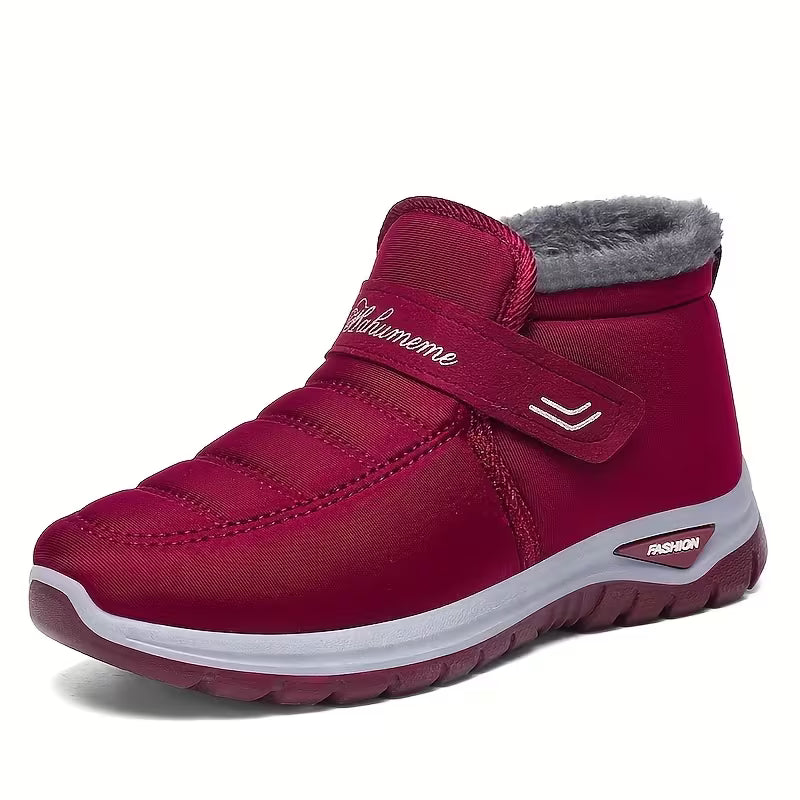 Fleece-forede vinterstøvler til mænd og kvinder – let slip-on