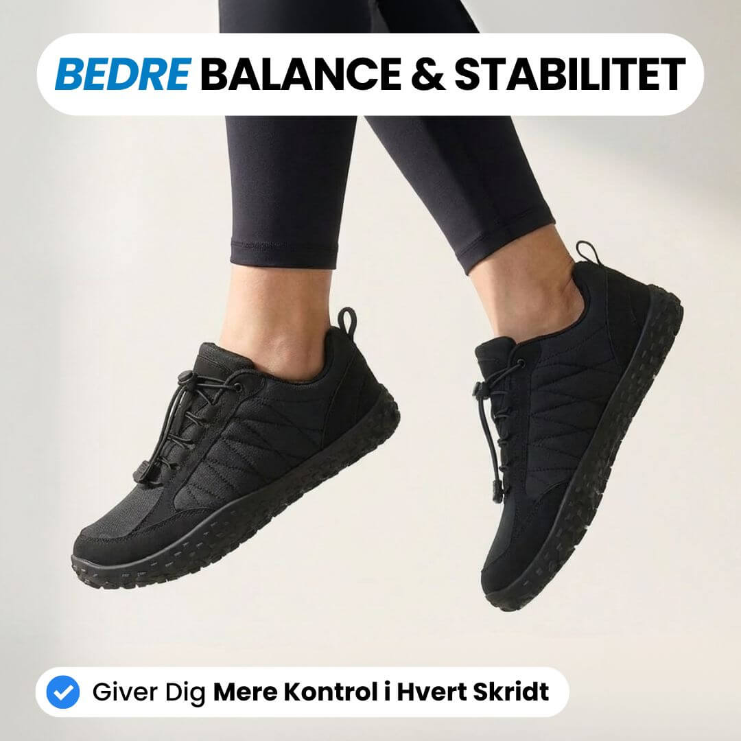 Ease – Barfodssko til hverdagen med naturlig pasform