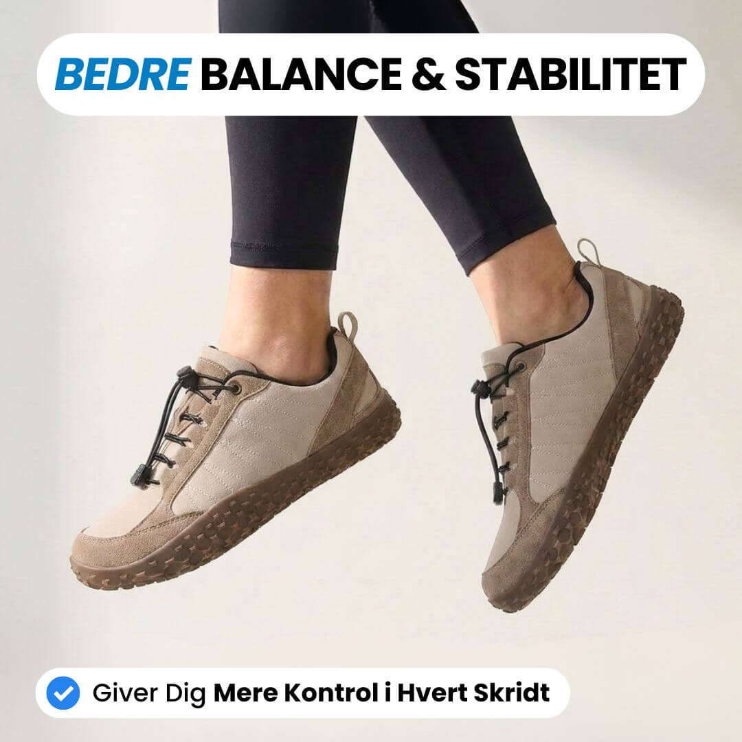 Ease – Barfodssko til hverdagen med naturlig pasform
