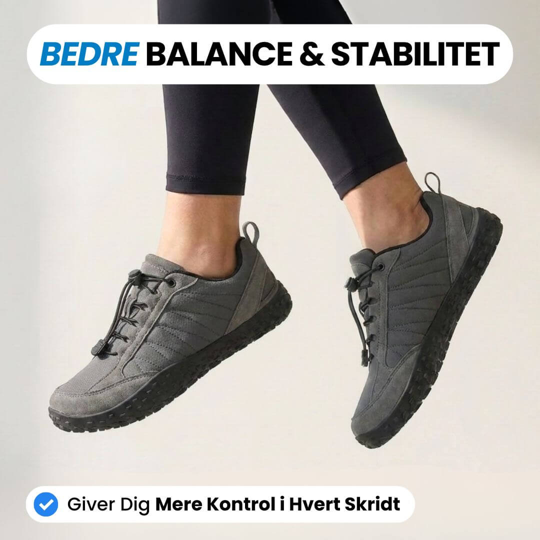 Ease – Barfodssko til hverdagen med naturlig pasform