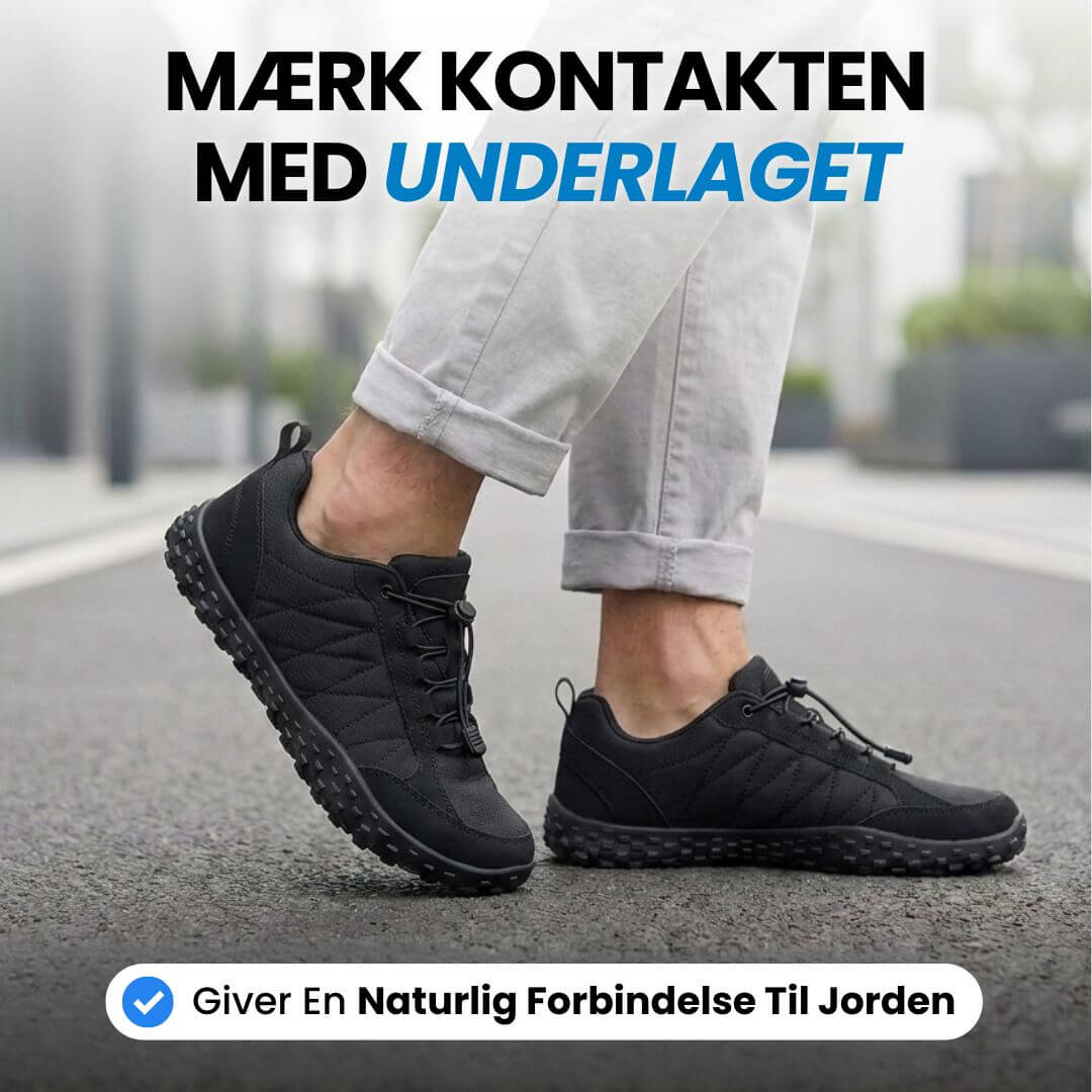 Ease – Barfodssko til hverdagen med naturlig pasform