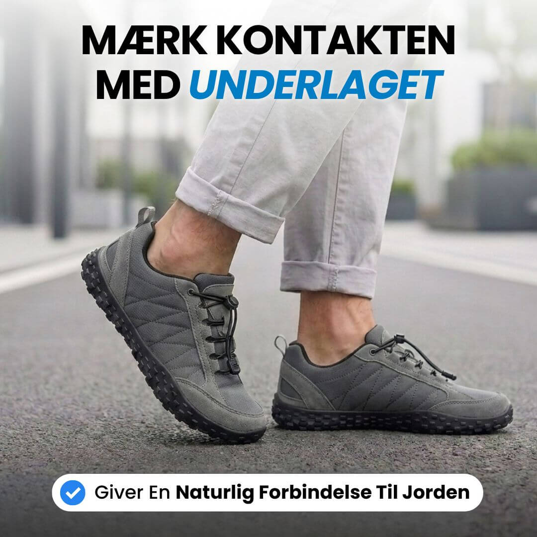 Ease – Barfodssko til hverdagen med naturlig pasform