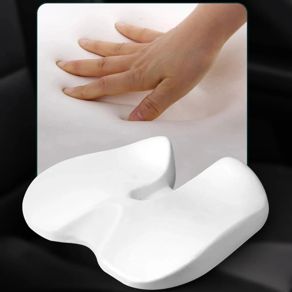 Ergonomisk hukommelsesskum siddepude til halebenet