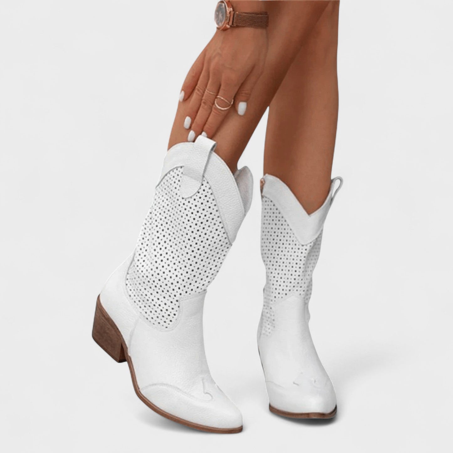 Anna – Cowboystøvler med klassisk vestlig stil