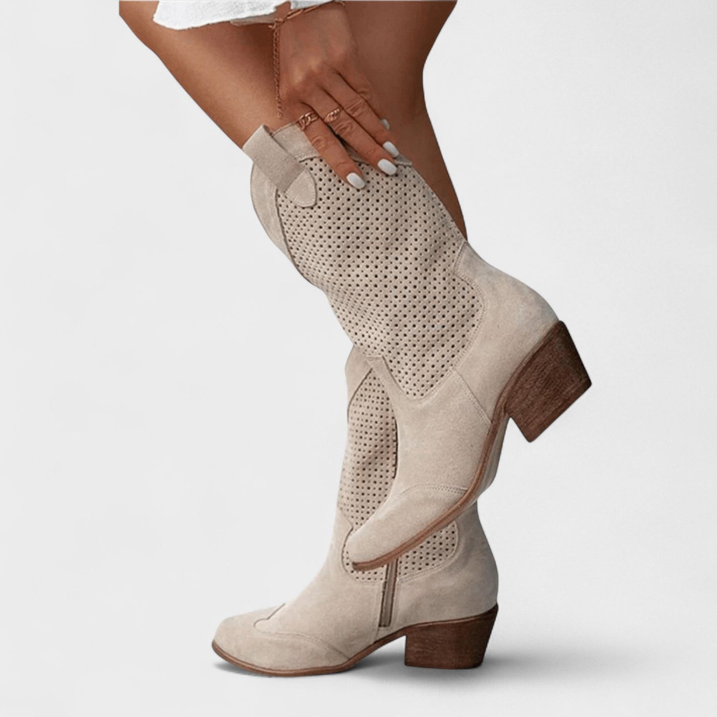 Anna – Cowboystøvler med klassisk vestlig stil