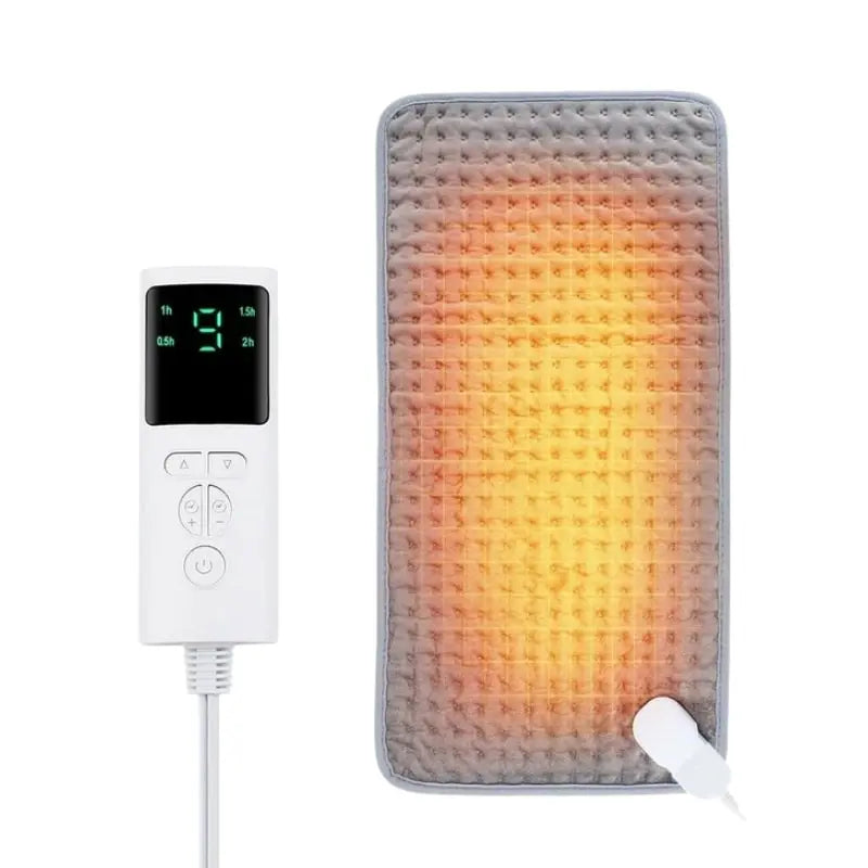 Elektrisk Varmeplade med Temperaturstyring – Varmepude til Ryg, Mave, Ben og Afslapning