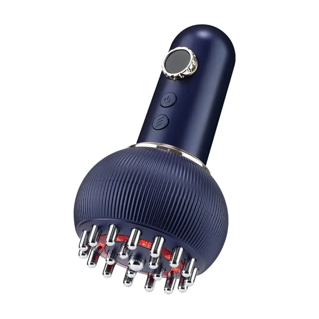 Elektrisk Guasha Massager med Varme og Vibration – Genopladelig Kropsmassager til Afslapning og Velvære