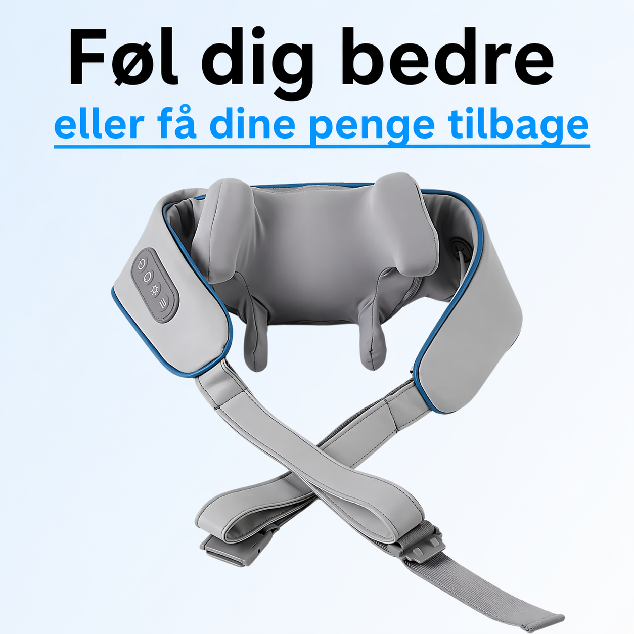 SmartNakke – Elektrisk massage med varme til nakken