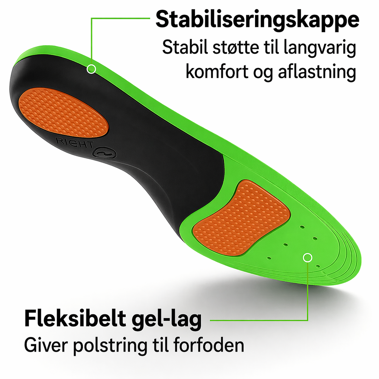 FodStøtte – Ortopædiske indlægssåler til fuld support