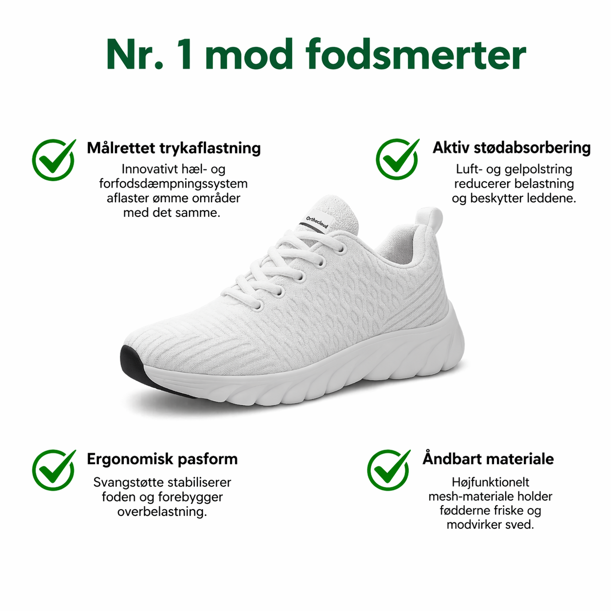 SmerteFri – Sko til daglig komfort uden smerter
