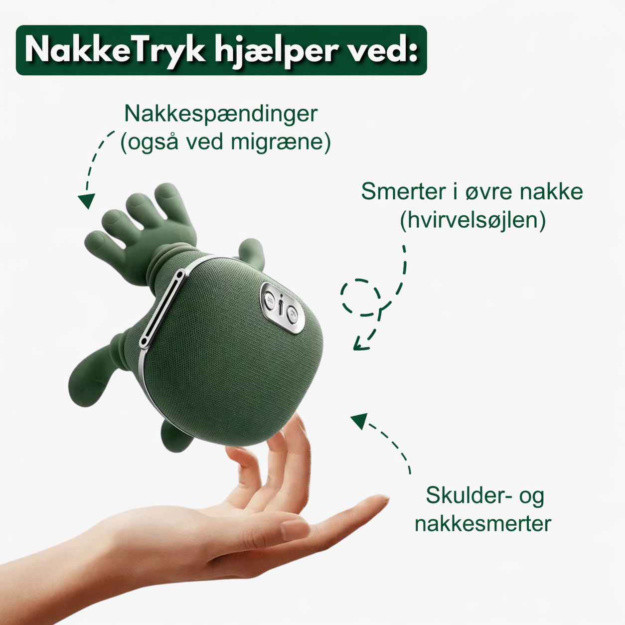 NakkeTryk – Lindrer spændinger og smerter i nakken