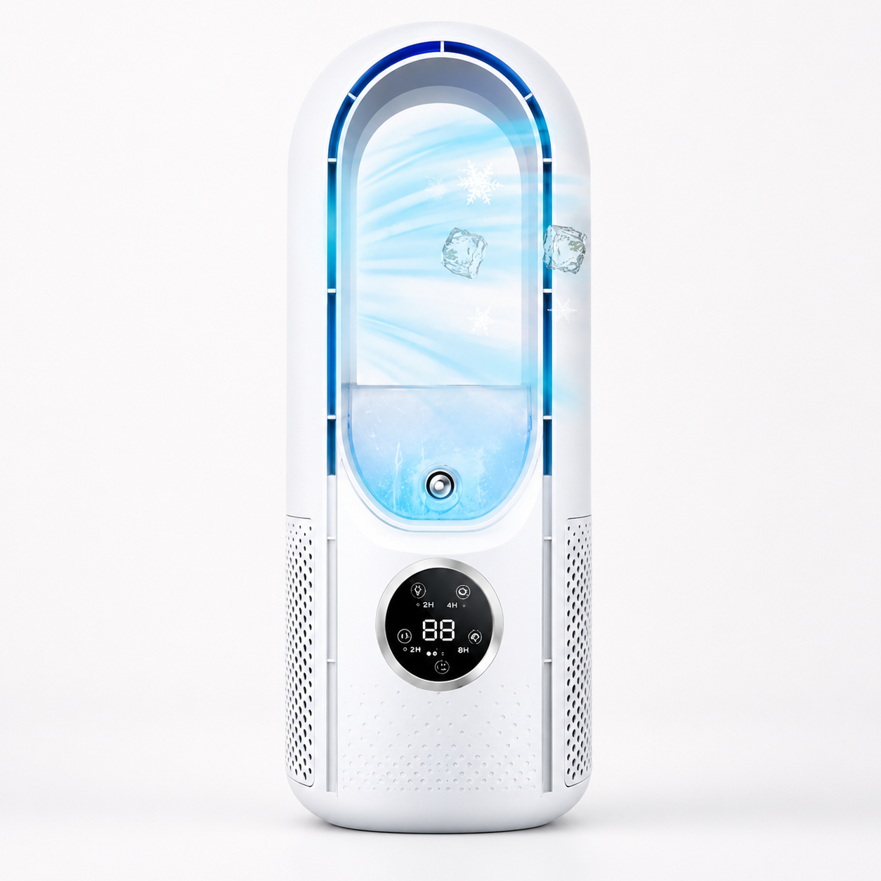 Transportabel bladløs aircondition med støjsvag køleventilator