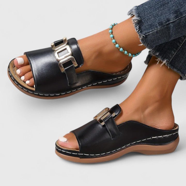 Ulla – Ortopædiske sandaler med klassisk sporty look