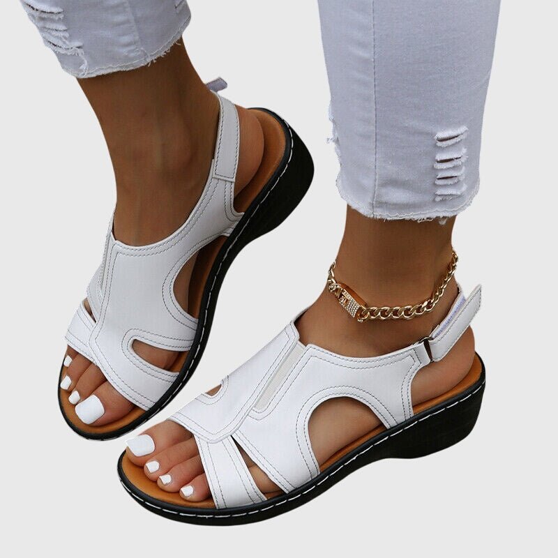 Ida – Sandaler med blondemønster og sommerlig stil