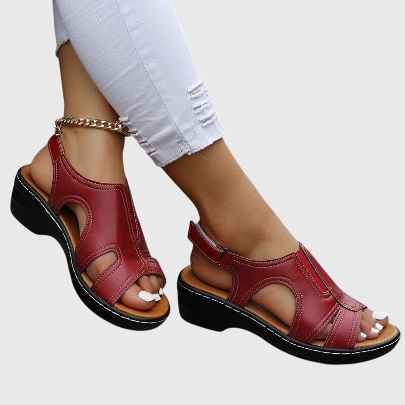Ida – Sandaler med blondemønster og sommerlig stil