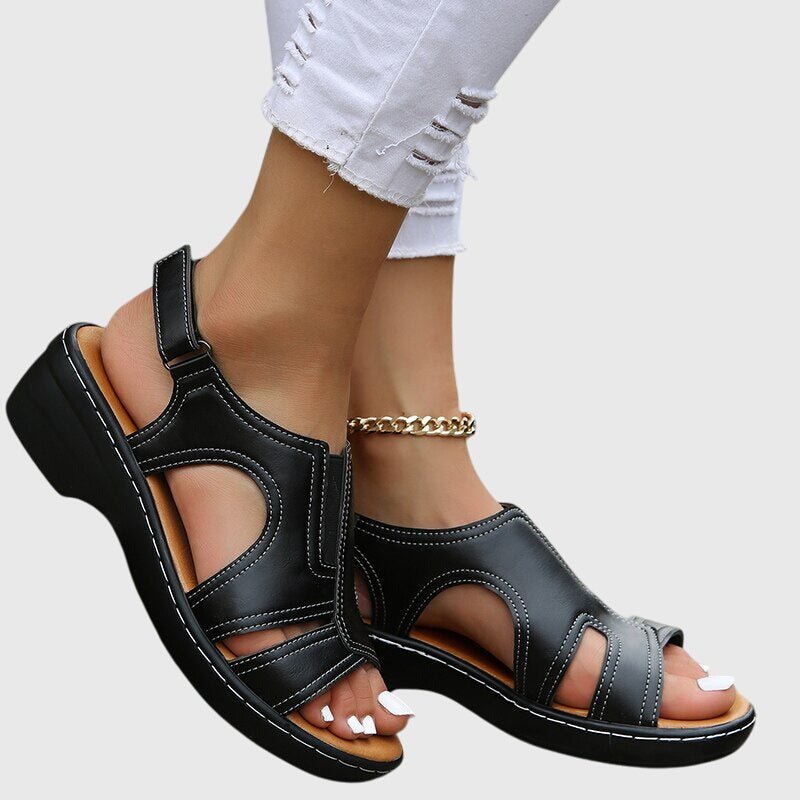 Ida – Sandaler med blondemønster og sommerlig stil