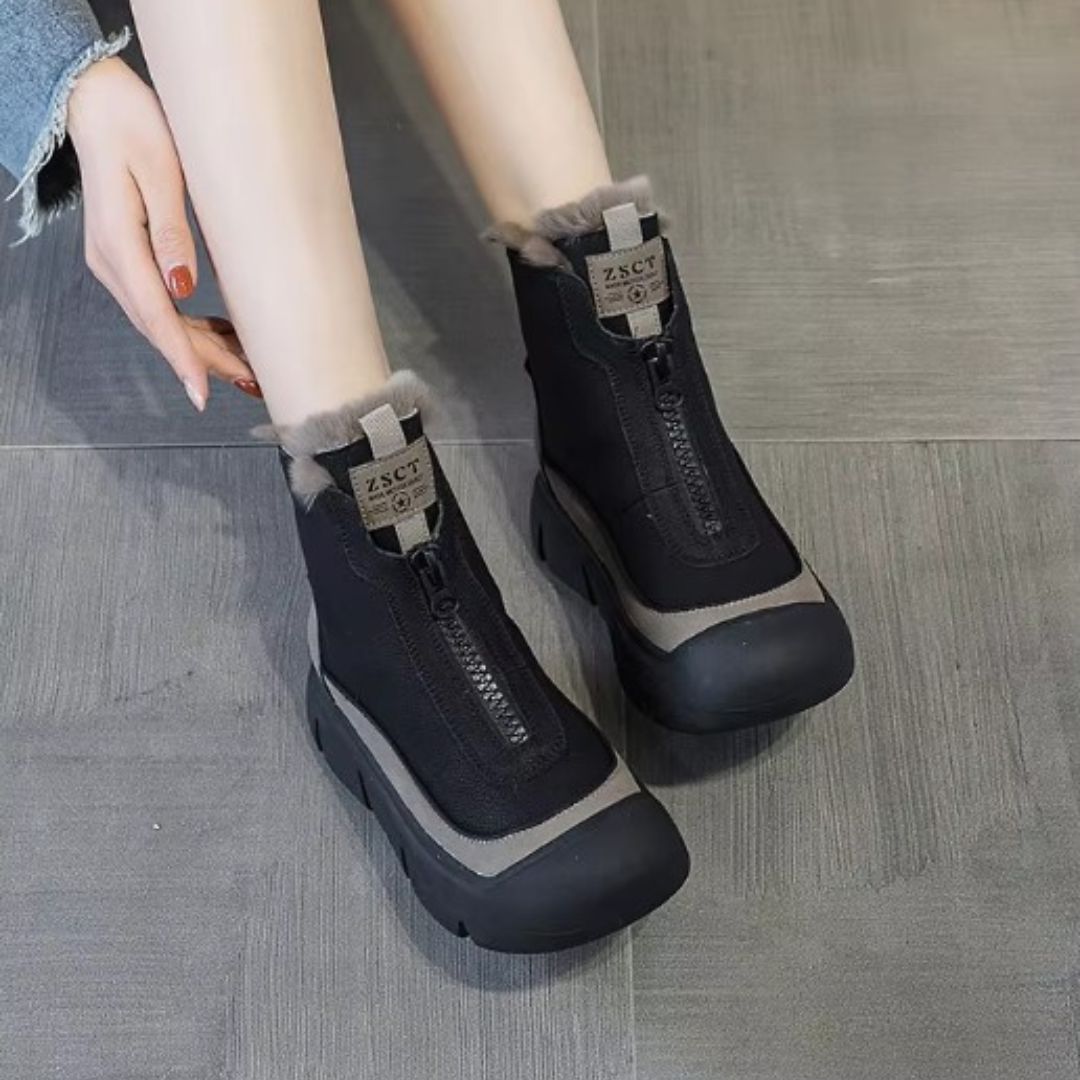 Freja – Støvler med højt skaft og slim-fit design