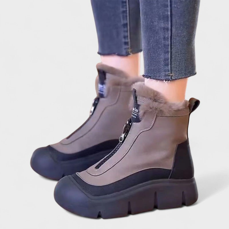 Freja – Støvler med højt skaft og slim-fit design