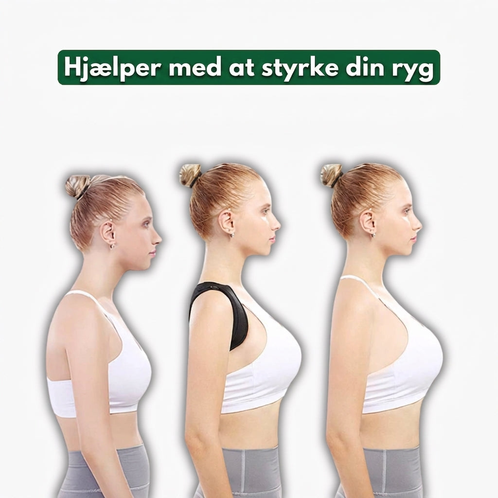 RetRyg – Korrigerende rygbælte til daglig støtte