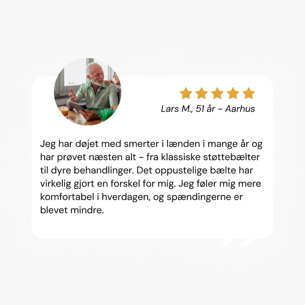 LændBælte – Stabil støtte og komfort til lænden
