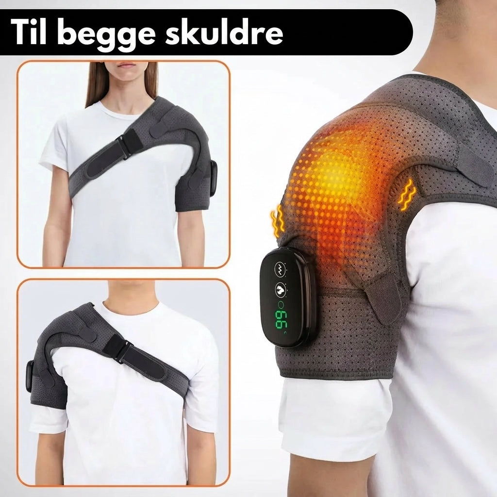 SkulderVarme – Elektrisk massage med varme til skuldre