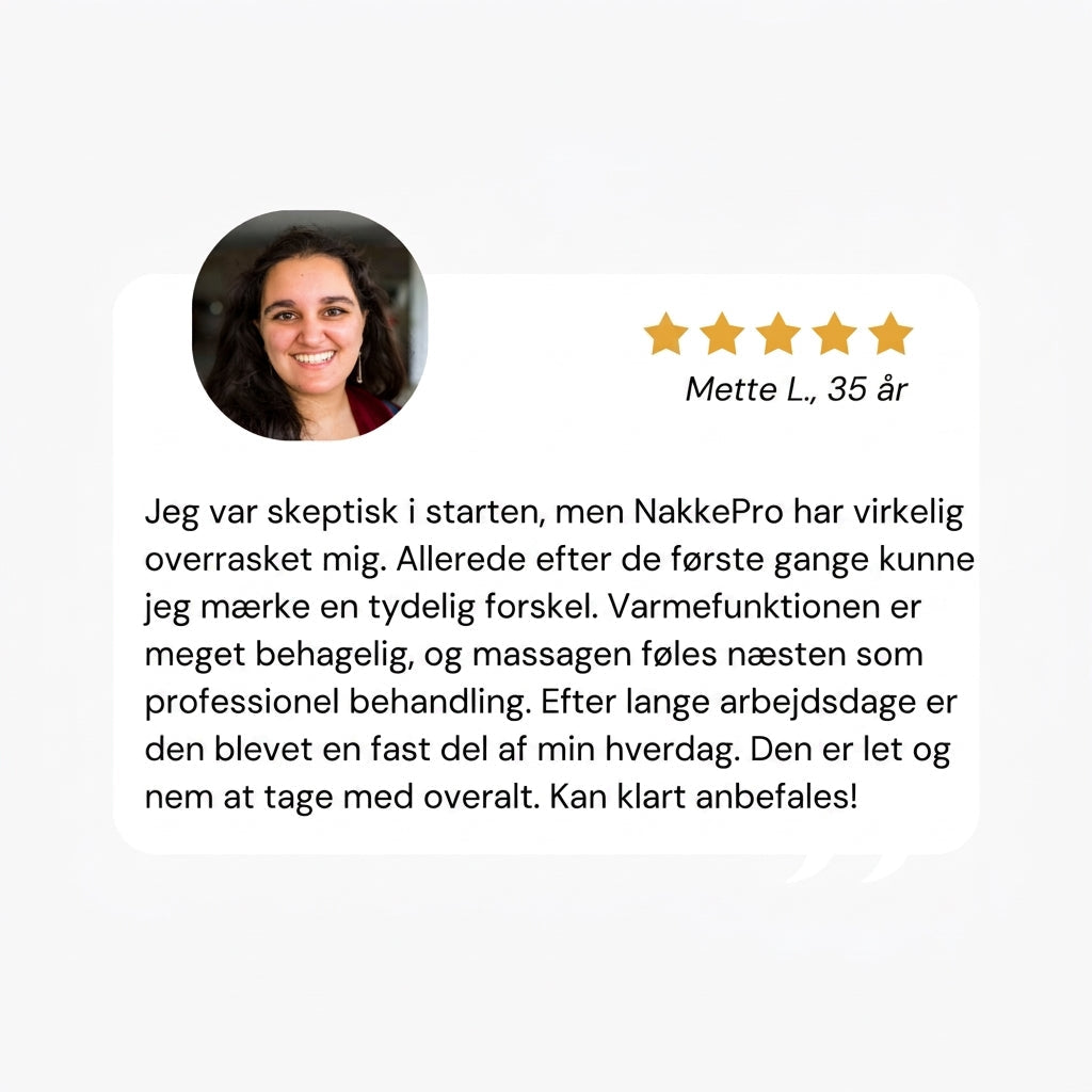 NakkePro – Avanceret elektrisk massage og lindring