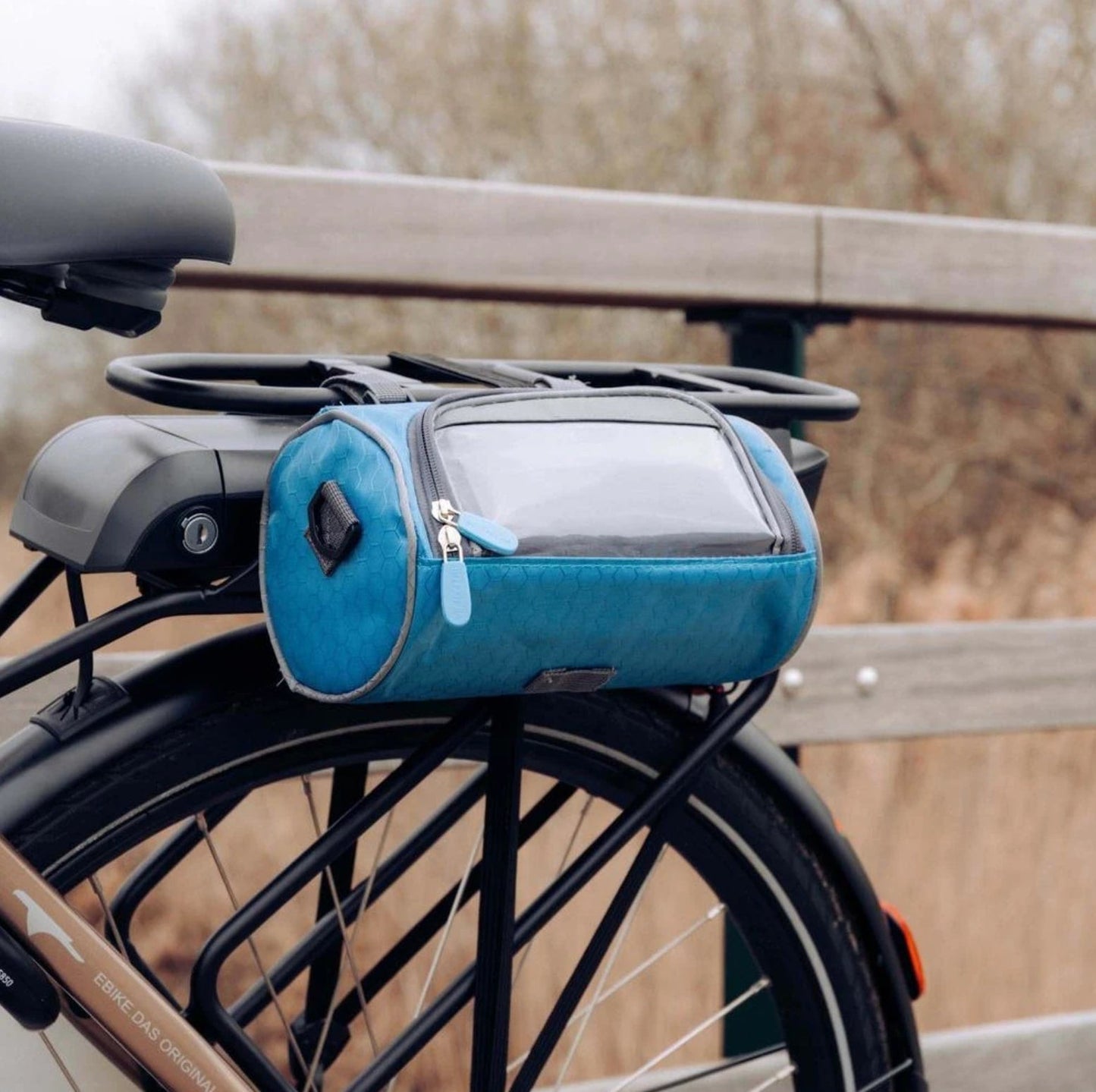 Styrtaske Med Touchscreen-Vindue Til Cykel