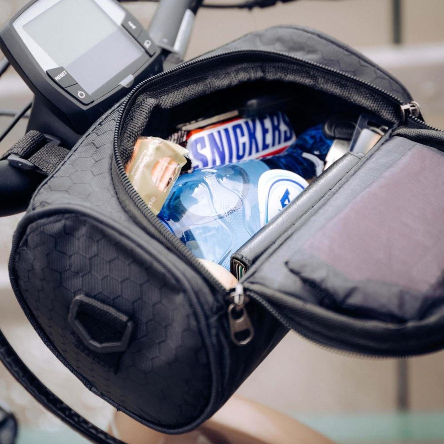 Styrtaske Med Touchscreen-Vindue Til Cykel