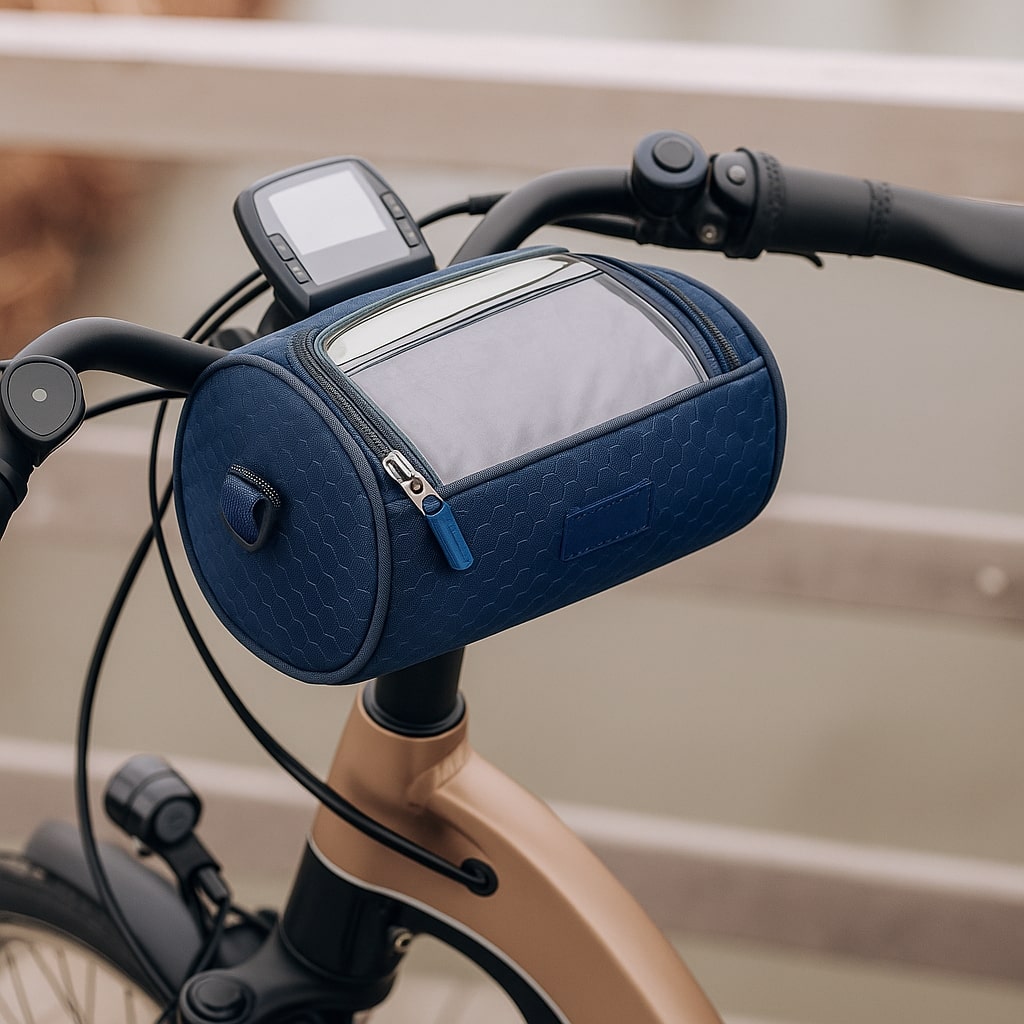 Styrtaske Med Touchscreen-Vindue Til Cykel