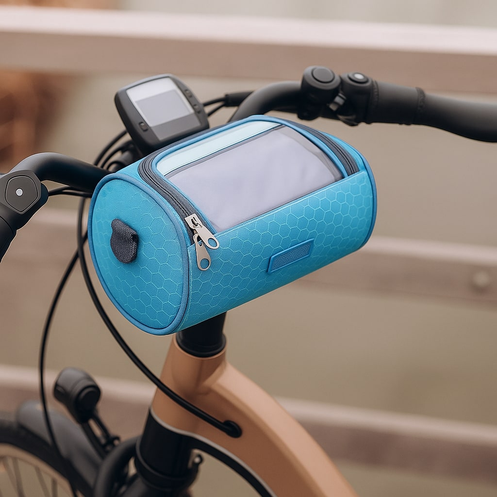 Styrtaske Med Touchscreen-Vindue Til Cykel