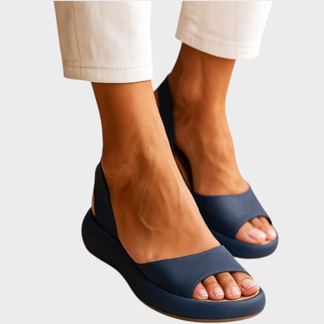Lena – Sandaler med brede remme og god stabilitet