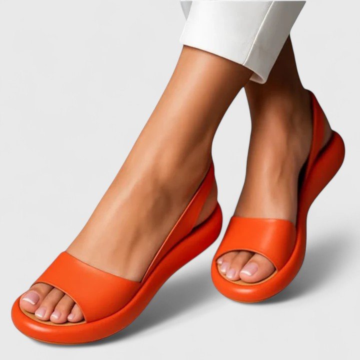 Johanne – Sandaler med stilrent minimalistisk design