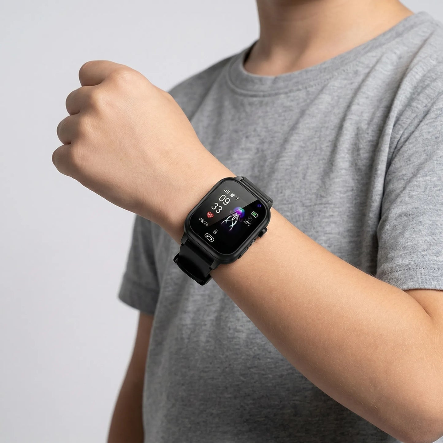GPS-Smartwatch Til Børn Med SIM-Kort