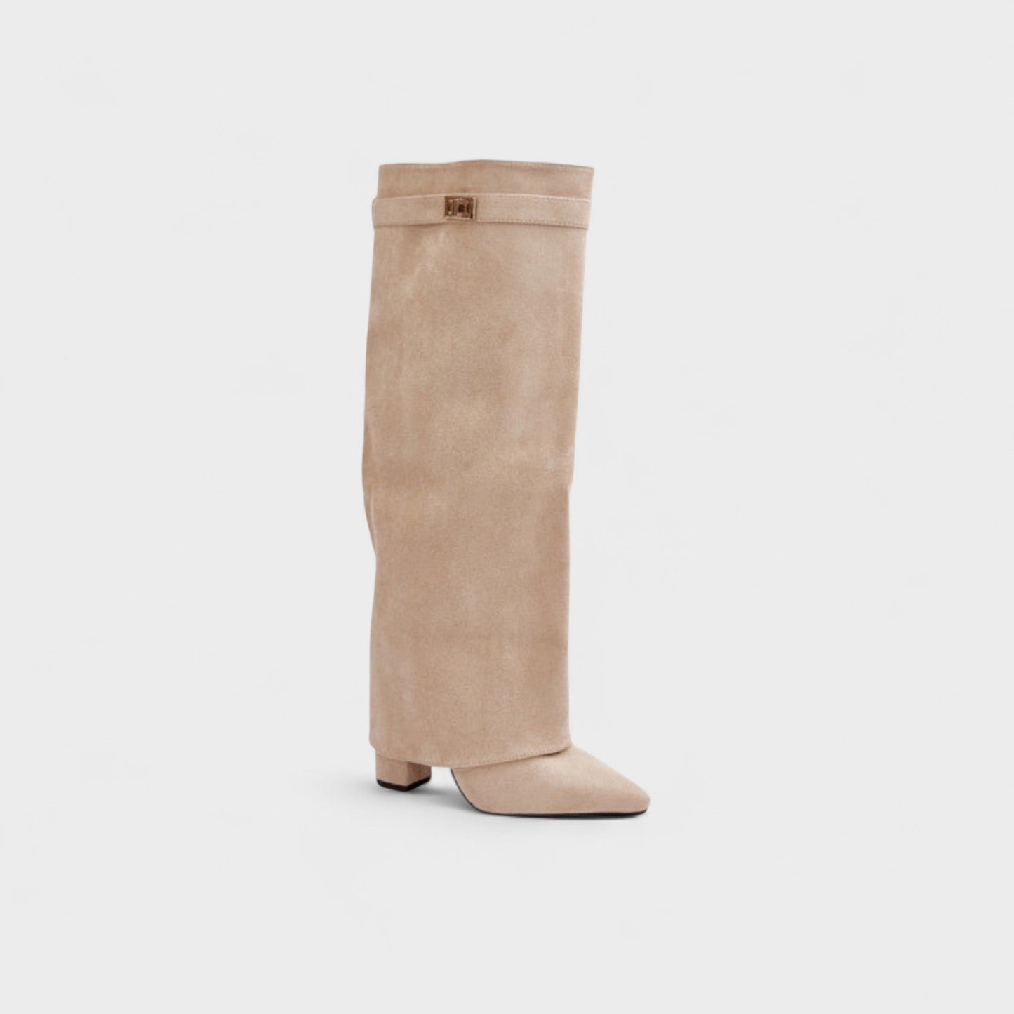 Lærke – Knæhøje støvler med elegant slim-fit design