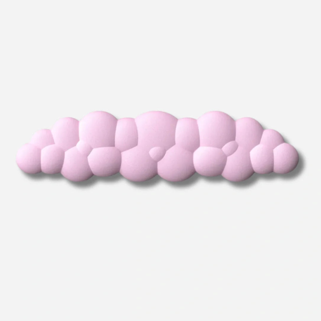 3-delt ergonomisk skrivebordssæt med memory foam håndledsstøtte