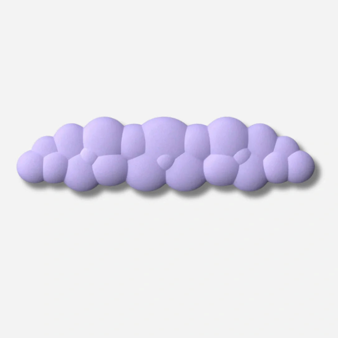 3-delt ergonomisk skrivebordssæt med memory foam håndledsstøtte