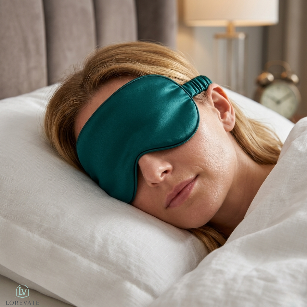 Mørklæggende Og Let Sovemaske