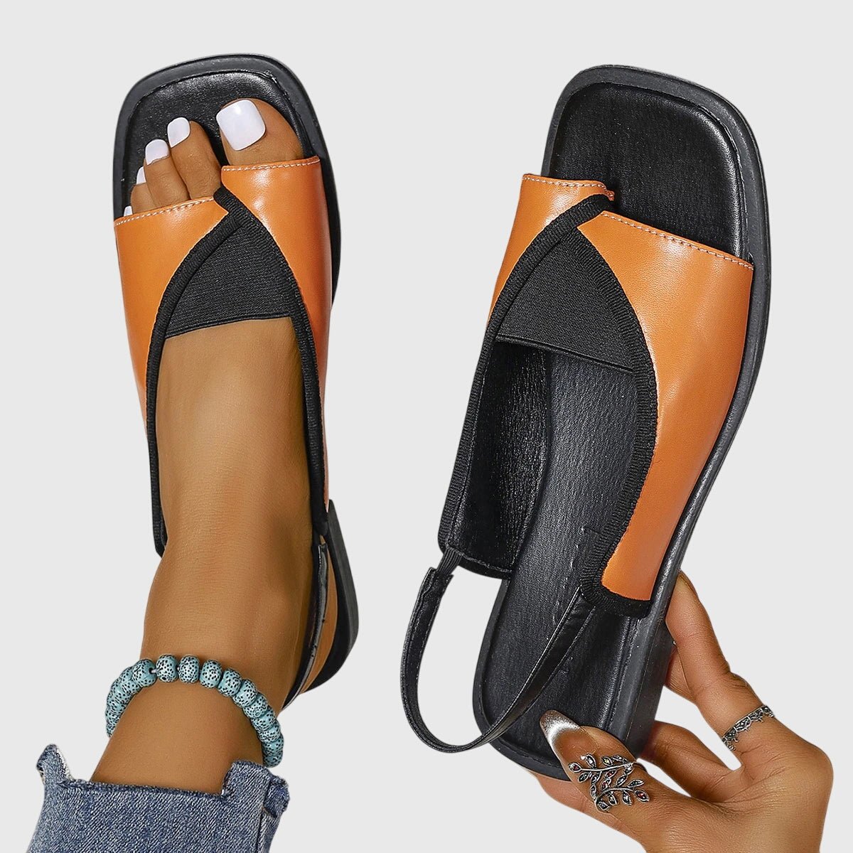 Luna – Ortopædiske sandaler med solid svangstøtte